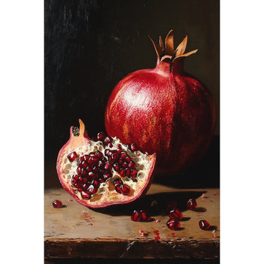 Canvas of a Pomegranate